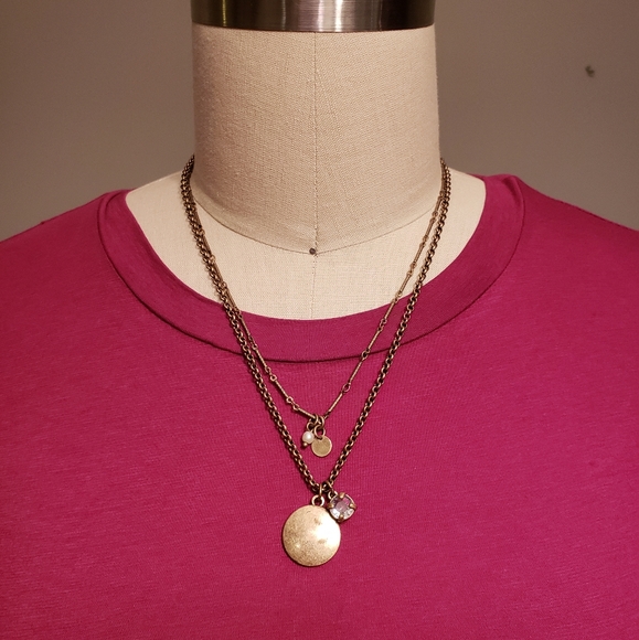 J. Crew Layered Necklace - Picture 2 of 5